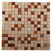 Splashback Tile Sparrow Blend 12 in. x 12 in. x 8 mm Mosaic Floor and Wall Tile