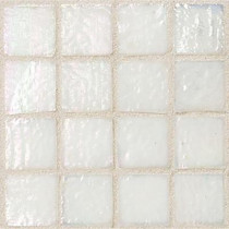 Daltile Egyptian Glass Cotton 12 in. x 12 in. x 6 mm Glass Face-Mounted Mosaic Wall Tile