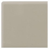 Daltile Modern Dimensions Matte Architectural Gray 4-1/4 in. x 4-1/4 in. Ceramic Bullnose Wall Tile