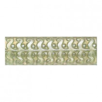 Daltile Cristallo Glass Peridot 3 in. x 8 in. Perennial Glass Accent Wall Tile
