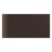 Daltile Rittenhouse Square Cityline Kohl 3 in. x 6 in. Ceramic Surface Bullnose Wall Tile-DISCONTINUED