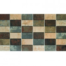 U.S. Ceramic Tile Argos 13 in. x 24 in. Porcelain Mesh-Mounted Mosaic Tile-DISCONTINUED