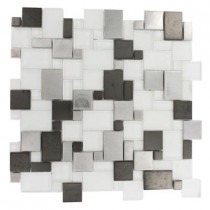 Splashback Tile Pattern 12 in. x 12 in. x 8 mm Mosaic Floor and Wall Tile