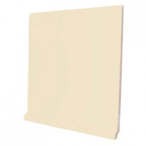 U.S. Ceramic Tile Color Collection Matte Khaki 6 in. x 6 in. Ceramic Stackable Right Cove Base Corner Wall Tile-DISCONTINUED