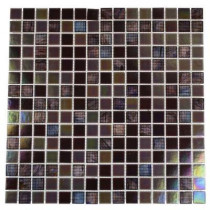Splashback Tile Rainbow Fish 12 in. x 12 in. x 8 mm Glass Floor and Wall Tile