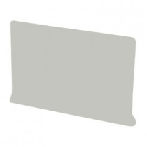 U.S. Ceramic Tile Color Collection Bright Taupe 4-1/4 in. x 6 in. Ceramic Left Cove Base Corner Wall Tile-DISCONTINUED