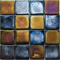 Studio E Edgewater Outer Banks Glass Mosaic & Wall Tile - 5 in. x 5 in. Tile Sample-DISCONTINUED