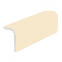 U.S. Ceramic Tile Color Collection Bright Khaki 2 in. x 6 in. Ceramic Sink Rail Wall Tile-DISCONTINUED
