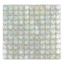 Solistone Pillow Glass Opal 12 in. x 12 in. x 9.5mm Glass Mosaic Wall Tile (10 sq.ft./Case)