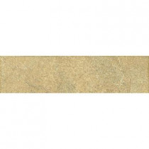 ELIANE Mt. Everest Marfim 3 in. x 12 in. Glazed Porcelain Floor and Wall Bullnose Tile-DISCONTINUED