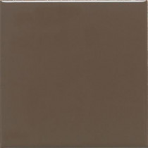 Daltile Matte Artisan Brown 6 in. x 6 in. Ceramic Wall Tile (12.5 sq. ft. / case)