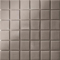 Elementz 12.5 in. x 12.5 in. Capri Grigio Dark Grip Glass Tile-DISCONTINUED
