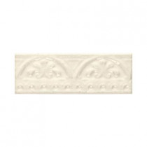 Daltile Fashion Accents Almond 3 in. x 8 in. Ceramic Arches Accent Wall Tile
