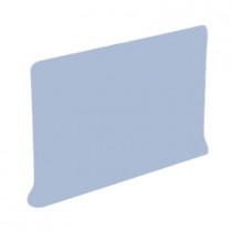 U.S. Ceramic Tile Color Collection Bright Dusk 4-1/4 in. x 6 in. Ceramic Right Cove Base Corner Wall Tile-DISCONTINUED