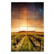 Tile My Style Vineyard2 24 in. x 36 in. Tumbled Marble Tiles (6 sq. ft. /case)