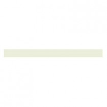 Daltile Liners Almond 1/2 in. x 6 in. Ceramic Trim Wall Tile