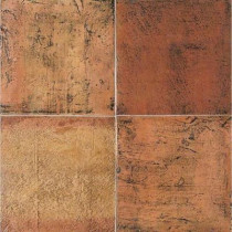 Daltile Saltillo Sealed Antique Red 8 in. x 8 in. Ceramic Floor and Wall Tile (6.25 sq. ft. / case)-DISCONTINUED