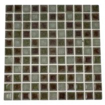Splashback Tile Roman Selection Quattro Sotto 11.25 in. x 11.25 in. Glass Floor and Wall Tile