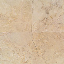 Daltile Natural Stone Collection Sahara Beige 12 in. x 12 in. Marble Floor and Wall Tile (10 sq. ft. / case)