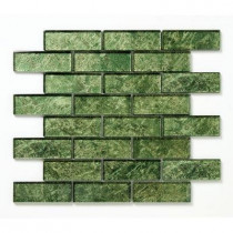 Solistone Folia Glass 12 in. x 12 in. Palo Verde Glass Mesh-Mounted Mosaic Tile-DISCONTINUED