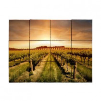 Tile My Style Vineyard2 18 in. x 24 in. Tumbled Marble Tiles (3 sq. ft. /case)