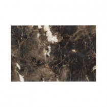 Jeffrey Court Emperador 8 in. x 12 in. Honed Marble Floor or Wall Tile (4 sq. ft., 6 pcs/ case)